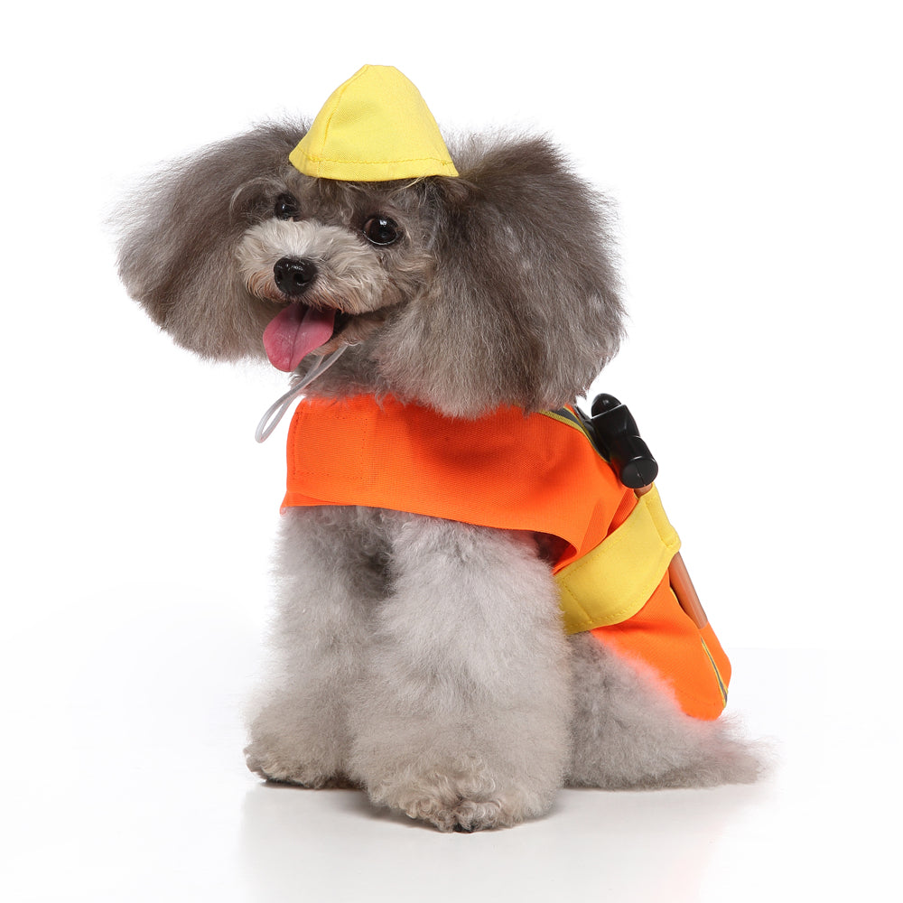 Dog Costume - Hi Vis Tradie