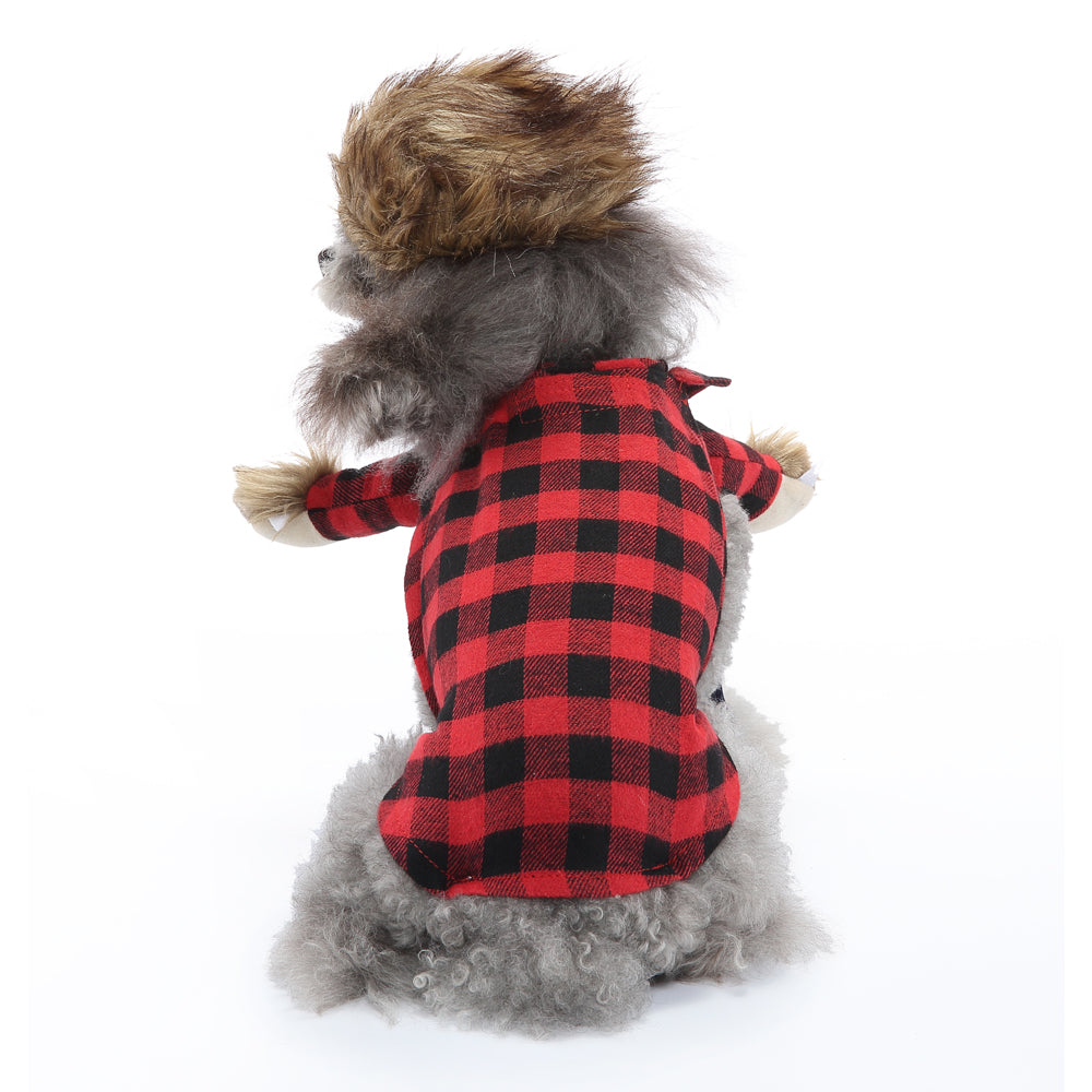 Dog Costume - Lumberjack