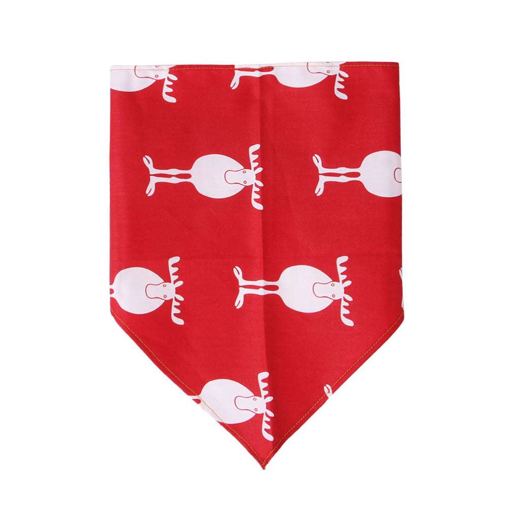 Dog Christmas Bandana - Red Moose